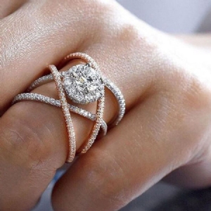 Diamante Romantic Holiday -renkaat