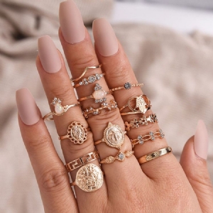 Diamante Vintage Holiday -renkaat