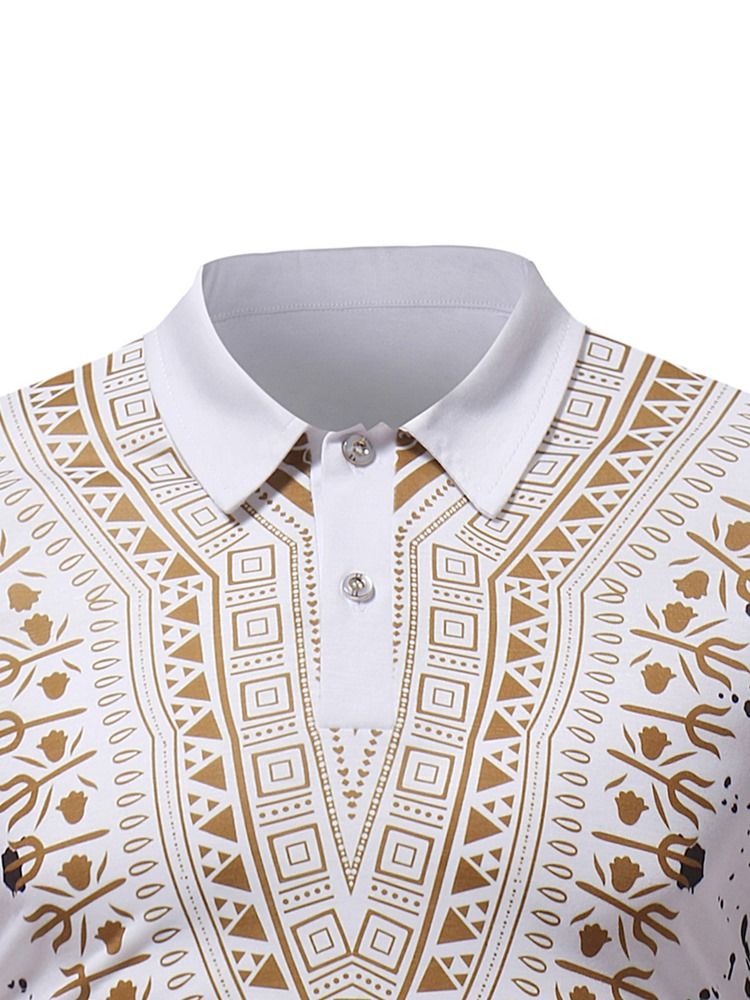 Afrikkalainen Muoti Dashiki Löysä Miesten Pikeepaita