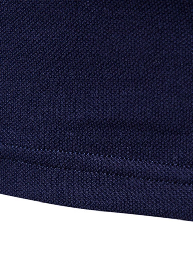 Color Block Stripe Miesten Pikeepaita