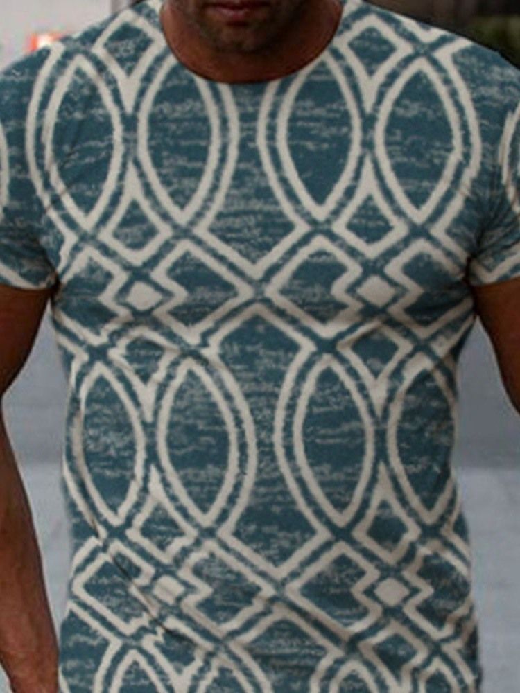 Tulosta Slim Pullover -t-paita