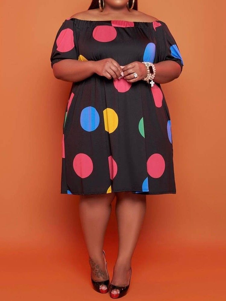 Polvipituinen Patchwork-olkaimeton Naisten Naisten Bodycon-mekko