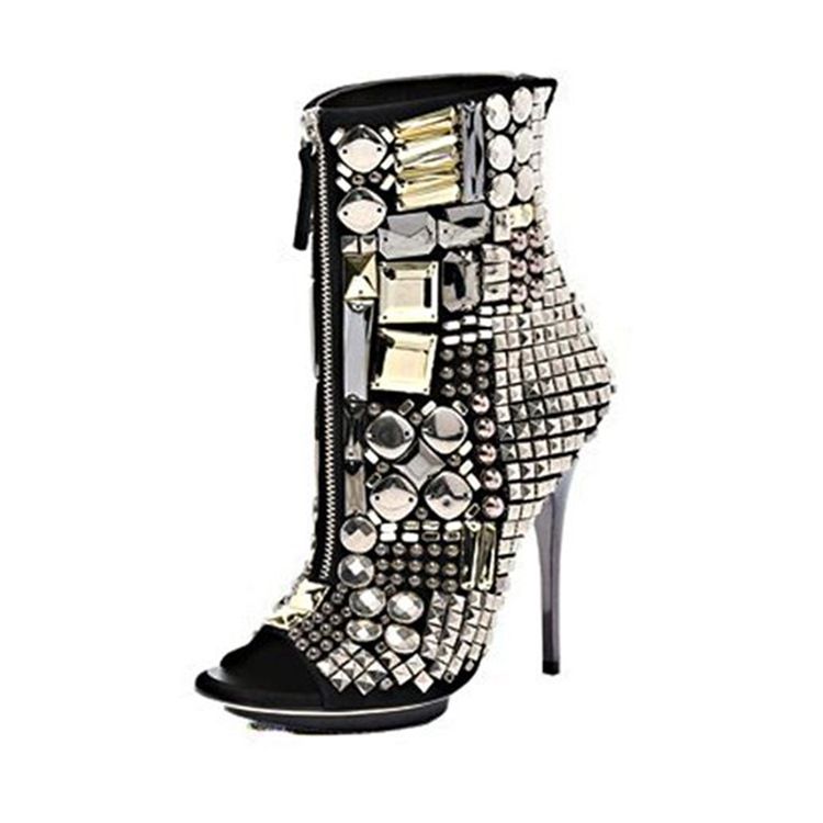 Naisten Ontto Niitti Peep Toe Korkokengät
