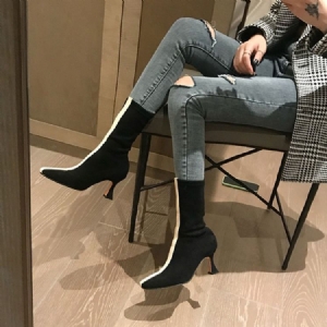 Naisten Väkilohkareet - Slip-on Square Toe - Korkokengät