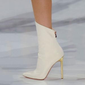 Naisten White Point Toe Ultra Korkokengät