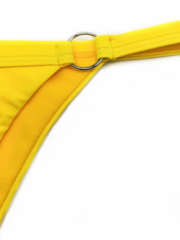 Naisten Patchwork-bikinisetti Tavalliset Uimapuvut