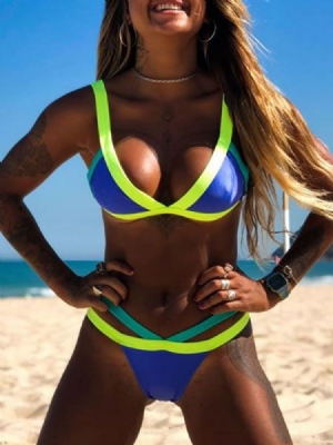Tulosta Tankini Set Western Naisten Uimapuvut