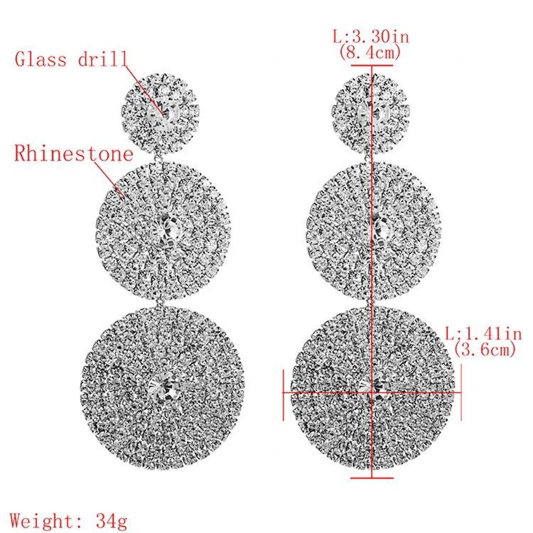 Diamante Alloy Prom -korvakorut