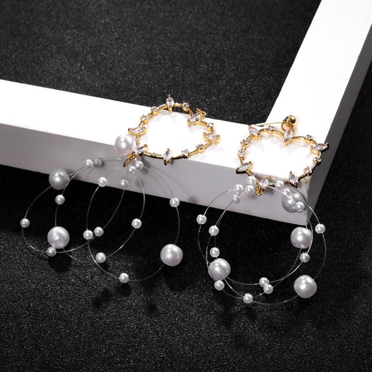 Korean Diamante-loma-romanttiset Korvakorut