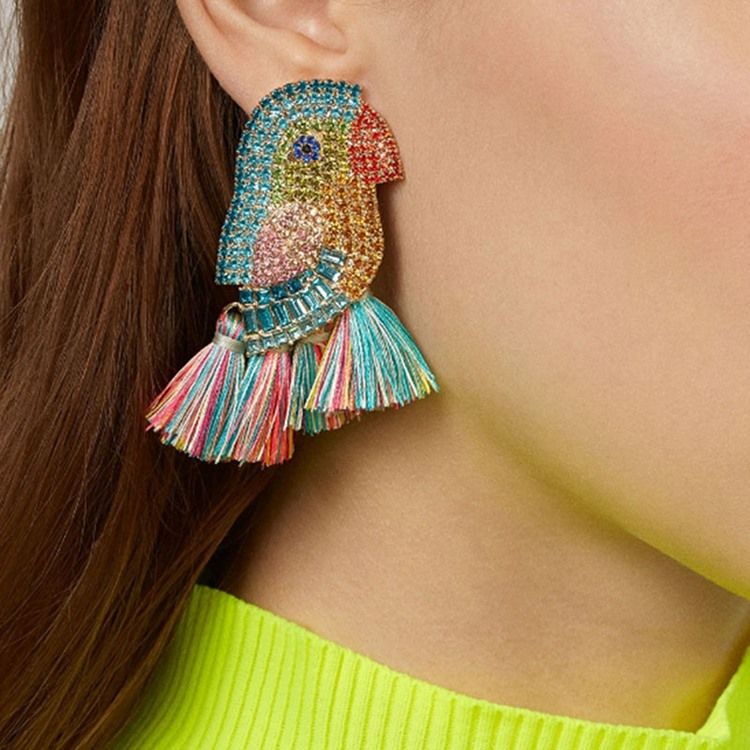 Metalliseos Diamante Birdie Korvakorut