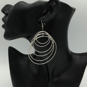 Silver Hoop Naisten Korvakorut