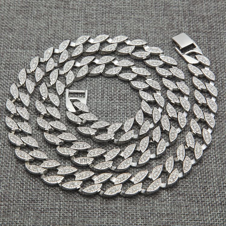 Miesten Kuubalaistyylinen Diamante-hiphop-kaulakoru
