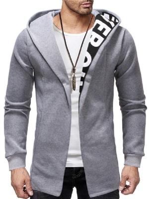 Cardigan Patchwork Thick Casual Miesten Ohuet Hupparit