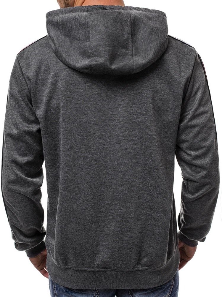 Color Block Pocket Loose Miesten Hupparit