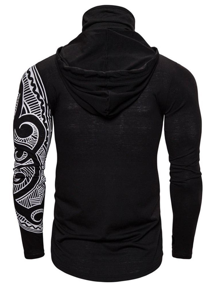 Color Block Thick Cardigan Slim Casual Miesten Hupparit