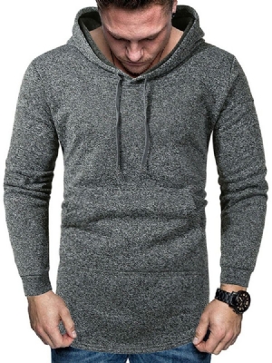 Pocket Pullover Plain Miesten Hupparit