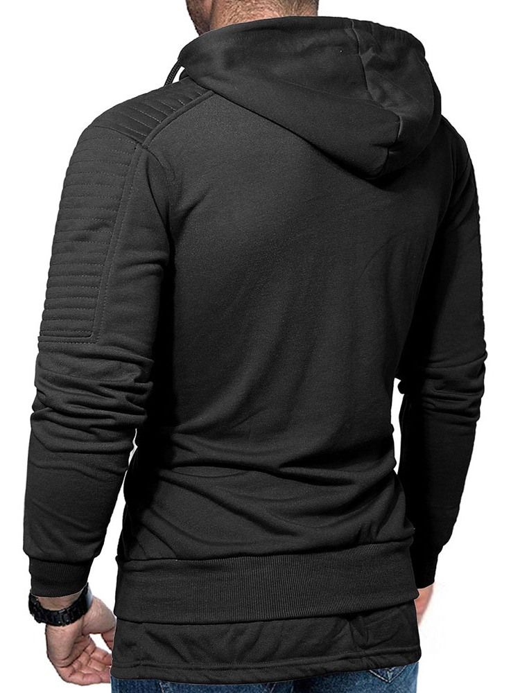 Pullover Zipper Plain Miesten Hupparit
