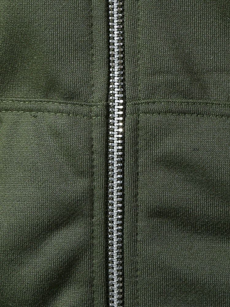 Pullover Zipper Plain Miesten Hupparit