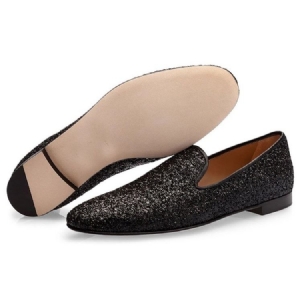 Paljetti Slip-on Matalat Päälliset Miesten Mekot