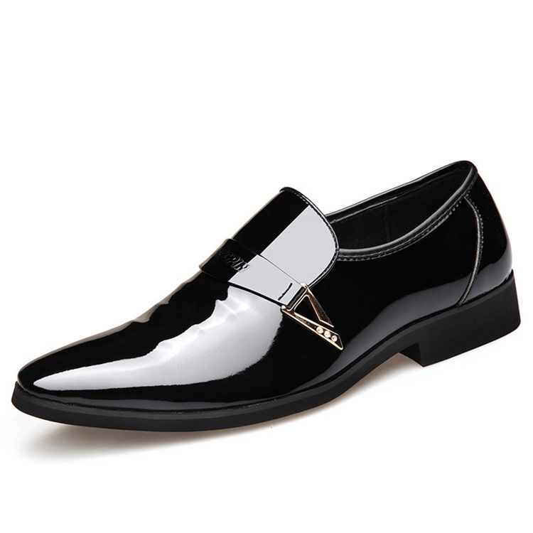 Pu-paljetti Slip-on Miesten Oxford-kengät