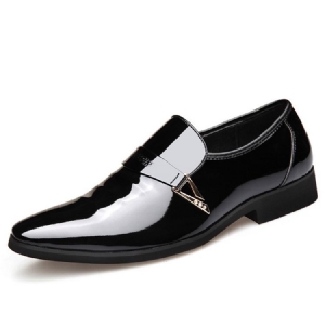 Pu-paljetti Slip-on Miesten Oxford-kengät