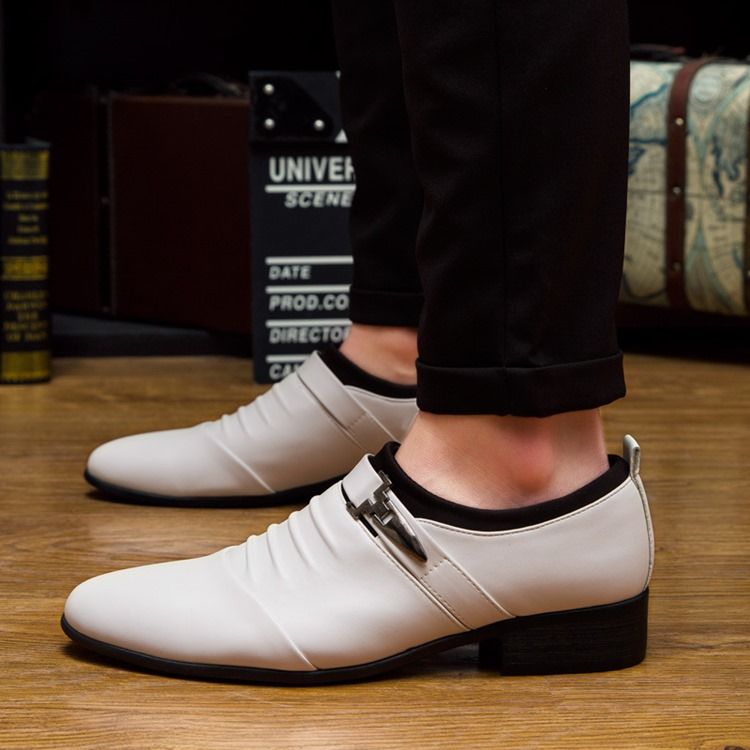 Suosittu Slip-on Plain Miesten Oxford