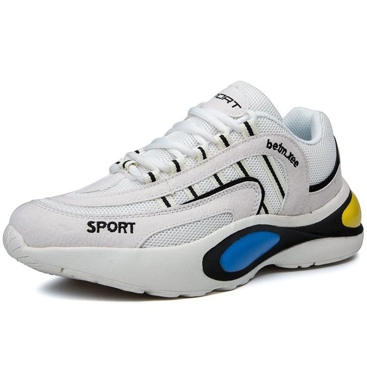 Color Block Lace-up Miesten Mesh-lenkkarit