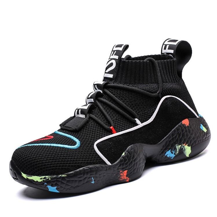 Flyknit Lace-up Mid-cut Upper Miesten Lenkkarit
