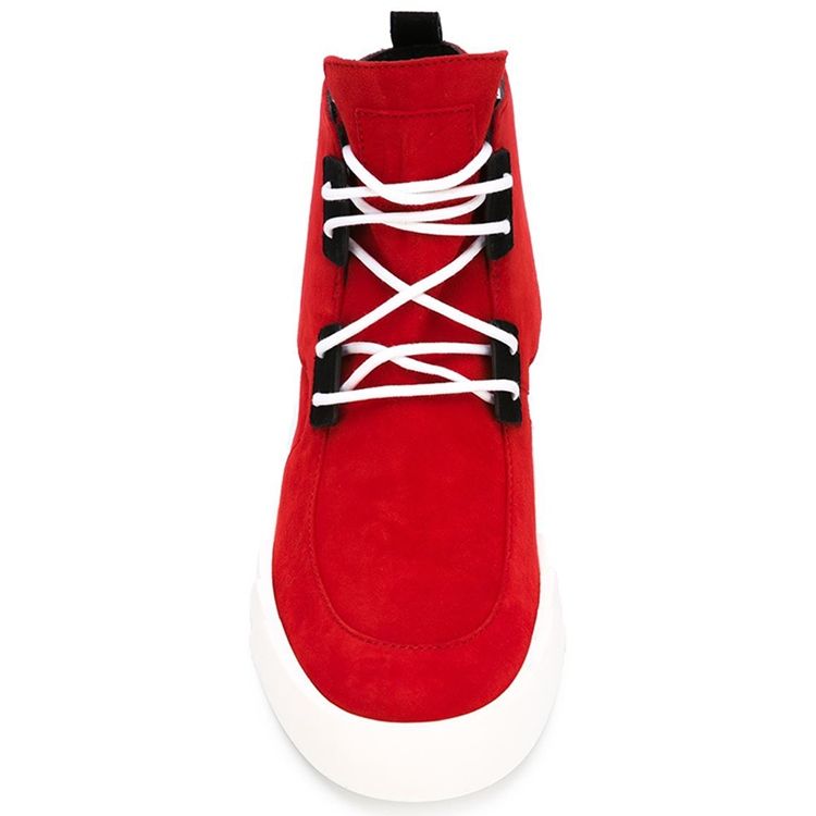 Platform Western Lace-up Round Toe -tennarit