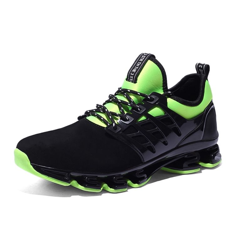 Pu Lace-up Round Toe -juoksukengät