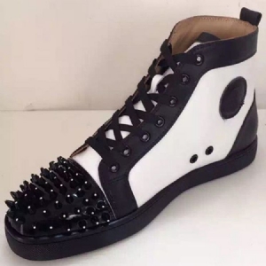 Rivet Color Block High-cut Miesten Lenkkarit
