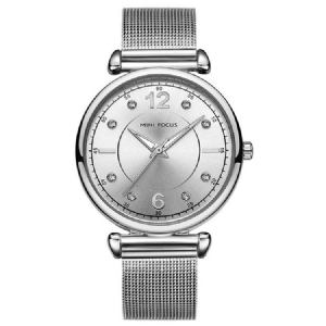 Classics Steel Band Quartz Diamante Naisten Kello