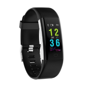 Miesten F07 Plus -värinäyttö Älykäs Rannekoru Syketerveystietojen Bluetooth -kello