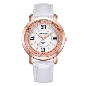 Naisten Jyy-nahkahihna Lady Watch