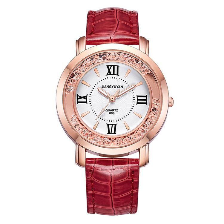 Naisten Jyy-nahkahihna Lady Watch