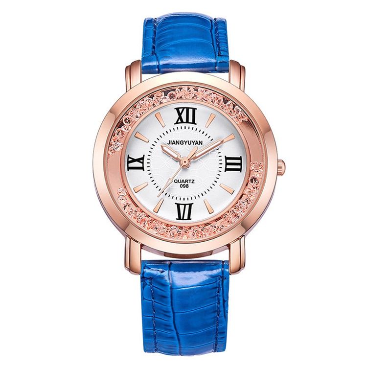 Naisten Jyy-nahkahihna Lady Watch