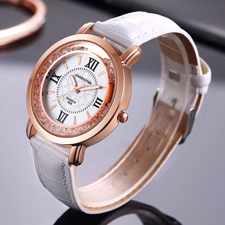 Naisten Jyy-nahkahihna Lady Watch
