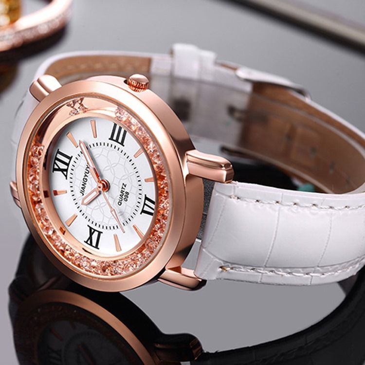 Naisten Jyy-nahkahihna Lady Watch