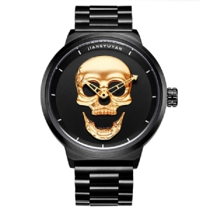 Skull Smile Vedenpitävä Miesten Kello