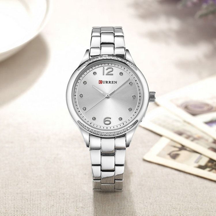 Steel Band Elegance Round Naisten Kello