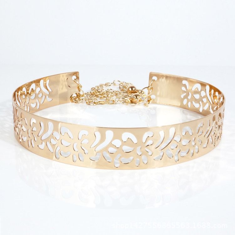 Ketju Hollow Out Fashion Metal Belt