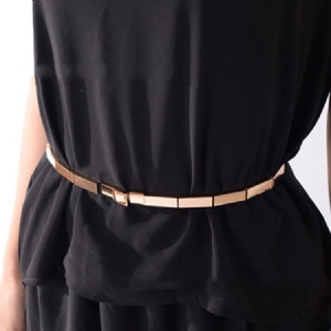 Metal Bamboo Kapea Band Elastinen Vyö