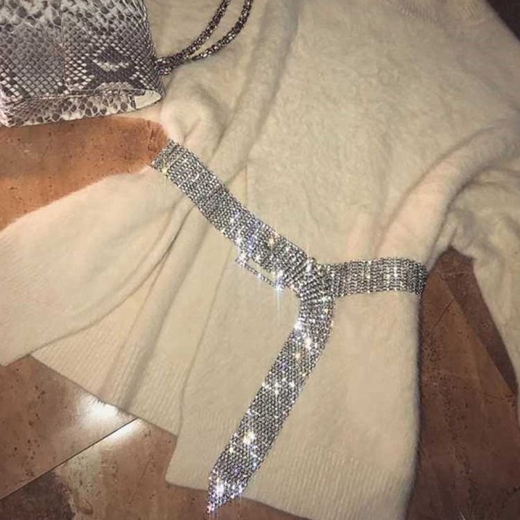 Pin Solki Muoti Diamante Vyö