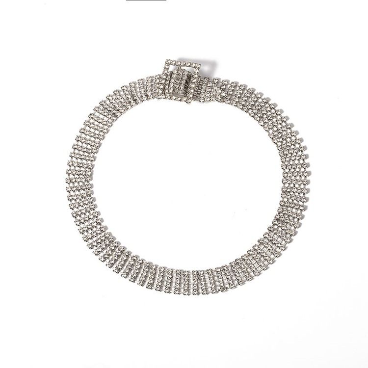 Tekojalokivi Vuosipäivä Choker-kaulakoru