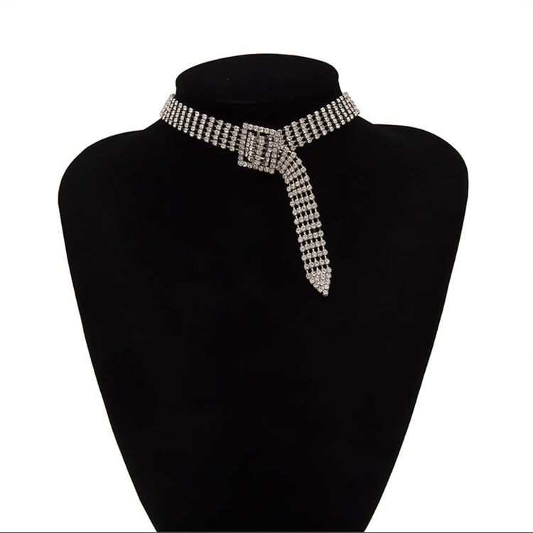 Tekojalokivi Vuosipäivä Choker-kaulakoru