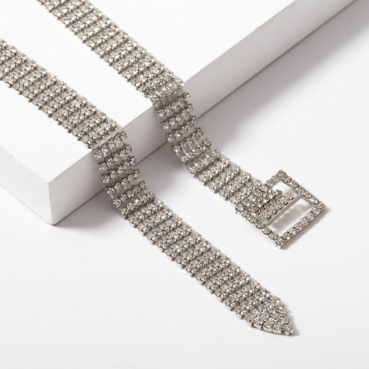 Tekojalokivi Vuosipäivä Choker-kaulakoru