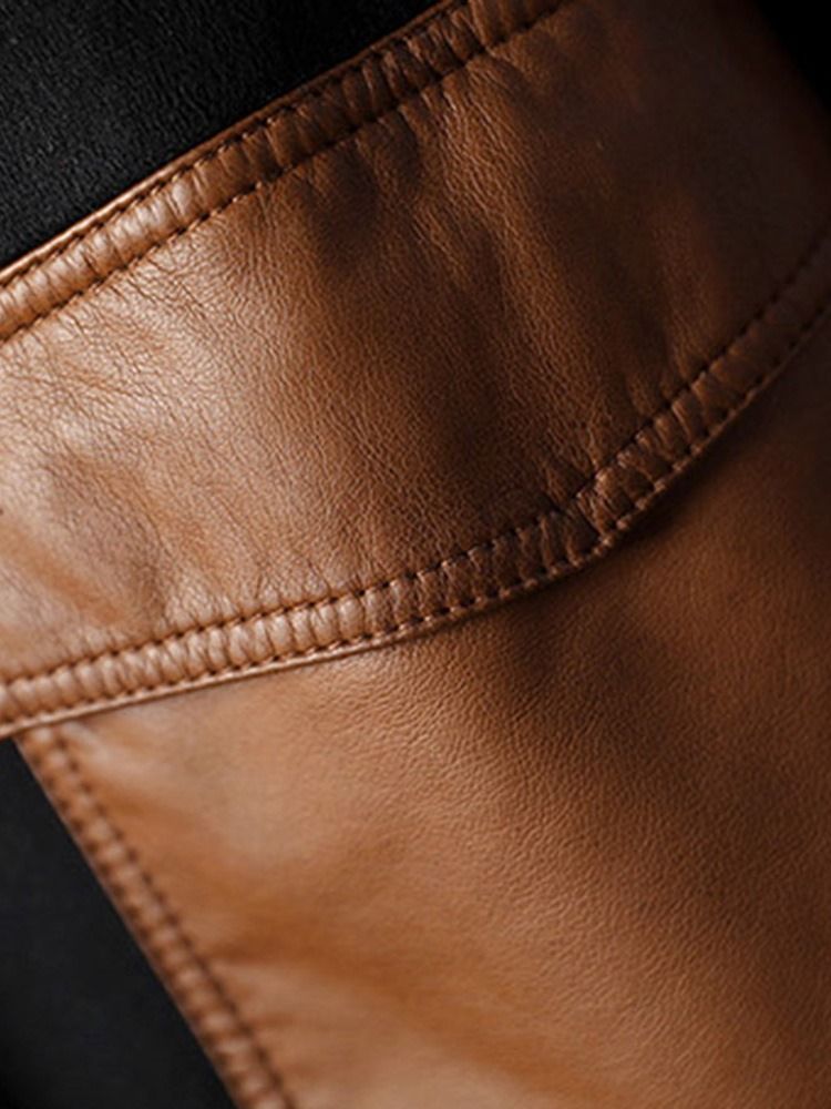 Käänteinen Paksu Patchwork Loose Fashion -takki