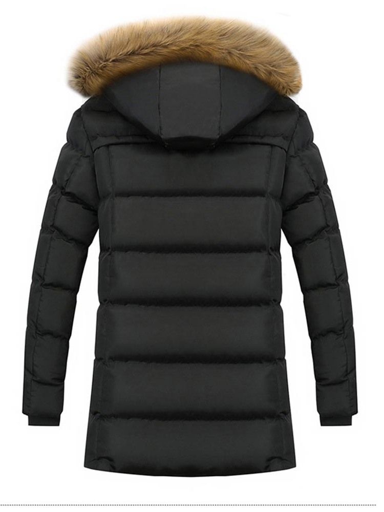 Patchwork Color Block Casual Zipper Miesten Untuvatakki