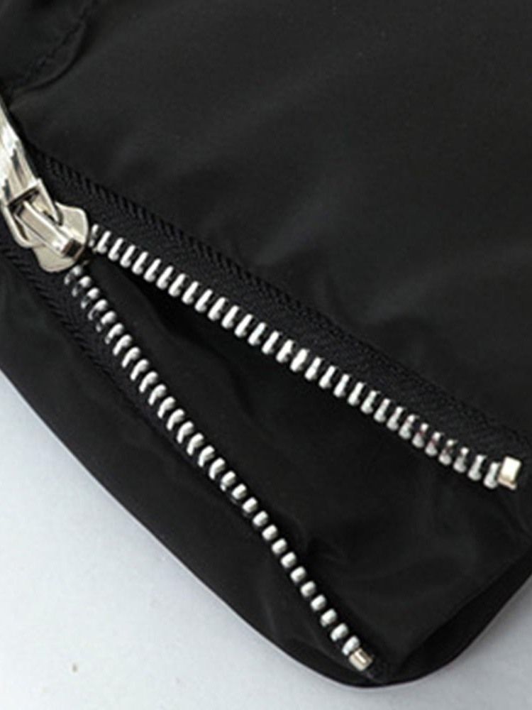 Patchwork Color Block Casual Zipper Miesten Untuvatakki