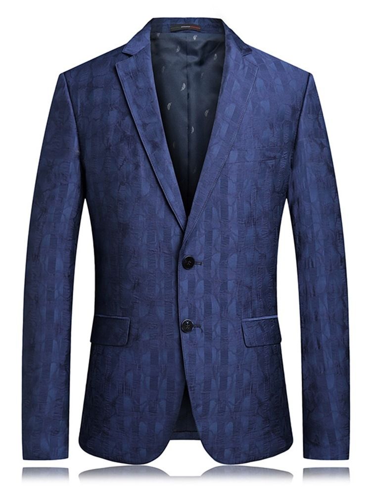 Casual Plain Straight Miesten Bleiserit